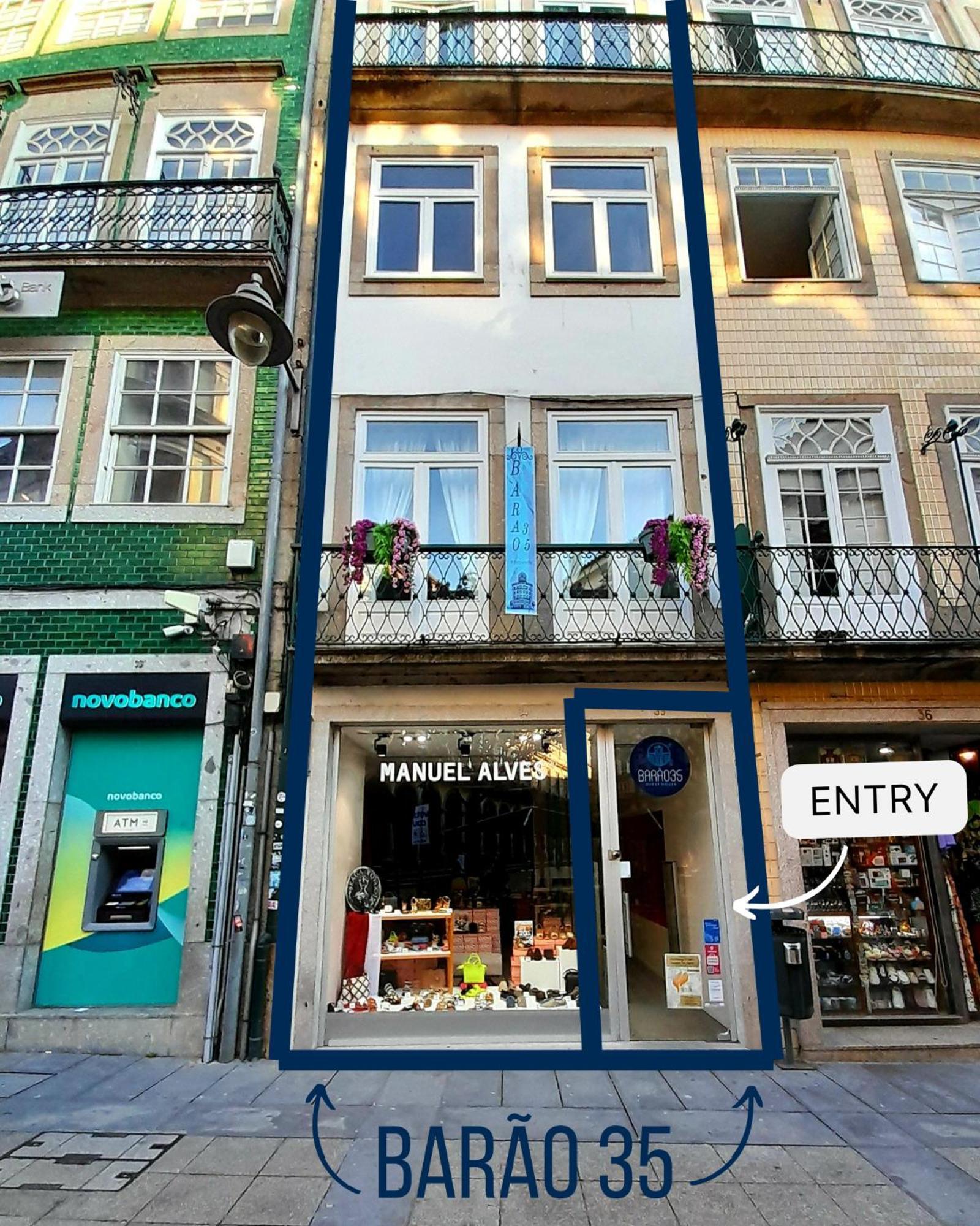 Barao 35 Guest House Braga Eksteriør billede